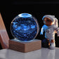Pääsiäinen 3D Galaxy -kristallipalloyövalo sisustusvalo (50 % ALE)