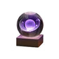 Pääsiäinen 3D Galaxy -kristallipalloyövalo sisustusvalo (50 % ALE)