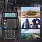 🔥 KUUMAA ALEA -52% ALENNUS 🔥📡 UV-5R Hama-radiopuhelin Pitkän kantaman UV5R kaksikaistainen walkie-talkie