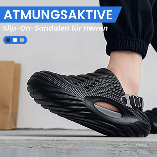🔥KUUMAA ALEA🎉 Hengittävät Päällekäytettävät Sandaalit Miehille (-50%)