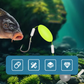 🎣⚡ Kaksoiskoukun pohjasiima! Päivitetty versio parantaa koukkausastetta 50 % – hyvästit takertumiselle! 🎣