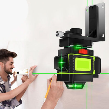 16-viivainen vihreä laseritaso, itsetasoittava