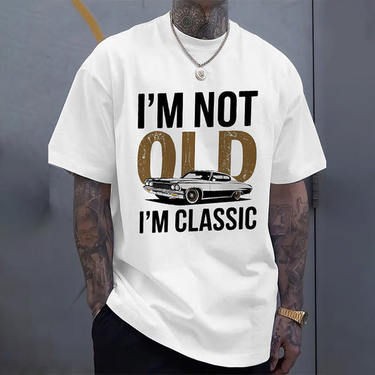 🔥2025 KUUMAT ALEET 40% ALOUDA🔥3D-retroautokuvioinen casual hihaton T-paita