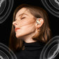 🎧✨ Langaton Avoimen Korvan Kuuloke LED-näytöllä