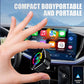 2-in-1 Langaton Sovitin iPhonelle ja Android Autolle