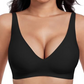 🍃 Kesäkuumaa alea -50% ⏰ Deep V -syväkaula push-up -rintaliivit ilman lankaa, saumaton hyytelörintaliivit