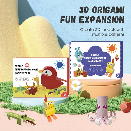 🔥3D-käsintehty origamikirja
