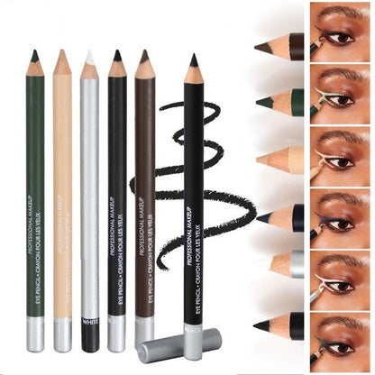 🔈🔈 -50 % NYT 💜 OSTA 1, SAAT 1 ILMAISEKSI 💜 Puinen vedenkestävä pitkäkestoinen kova eyeliner