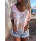 ⏳Aikarajoitettu tarjous⏰Naisten Tie-Dye Oversize T-paita