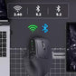 🖱️Monilaitteinen Bluetooth-ergonominen hiiri säätöpyörällä
