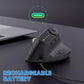 🖱️Monilaitteinen Bluetooth-ergonominen hiiri säätöpyörällä