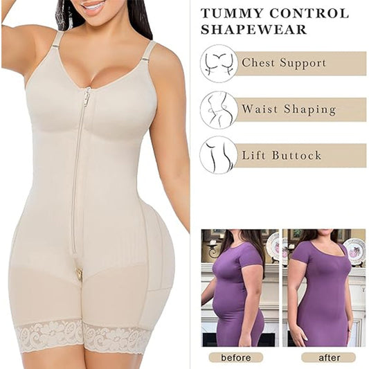 💜 VIIMEINEN TARJOUSPÄIVÄ -50% ALE 💜 Naisten vatsaa tasoittava ja pakaroita korostava bodysuit