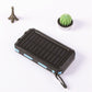 20000mAh Kannettava Aurinkolaturi Power Bank LED-taskulamvulla