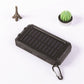 20000mAh Kannettava Aurinkolaturi Power Bank LED-taskulamvulla