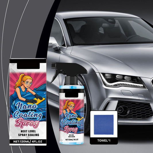 🚗 OSTA 2, SAAT 1 ILMAISEKSI! ✨ Auton kiillotusaine + mikrokuitupyyhe – palauttaa kiillon ja suojaa maalia muutamassa minuutissa, naarmuuntumaton koostumus ☀️