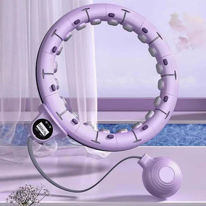 Säädettävä älykäs vanteen 360°:n hieronnalla
