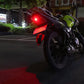 🔦 Langaton Ladattava Tärinäanturivaroitusvalo — 7-Värinen LED-turvamajakka autoille, pyörille, moottoripyörille & ulkokäyttöön 🚴‍♂️🚗✨