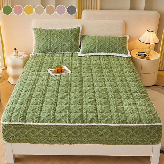 ⏳ Viimeinen päivä: 50 % alennus koko valikoimasta! ❄️🛌 Lämmittävä flanellisänkyliina – valmistettu pehmeästä puuvillaflanellista, korkeilla sivureunoilla & liukuestävyys kuminauhoilla vuodenajasta riippumaton mukavuus.