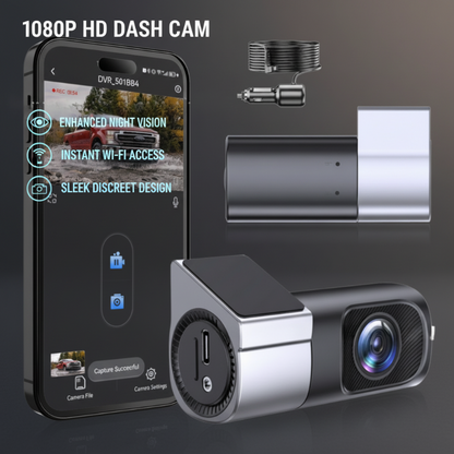 🔥1080P HD Kojelautakamera Wi-Fi- ja pimeänäkötoiminnolla