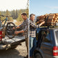 🥳 2026 HITTIMYYNTI 🚚 50 % ALENNUS! Automaattisesti sisäänvedettävä räikkäkiinnityshihna – automaattinen sisäänveto, räikkäkiristys, kaksoiskoukut. 640 kg maksimikuorma, polyesterihihna. Kiinnitä lasti helposti! 🛡️💪