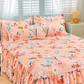 ⏳ Aikarajoitettu 50 % ALENNUS ⏰ 3-osainen röyhelösängynhame-setti 🛏️