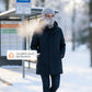 Lämmin talvipipo kasvosuojuksella