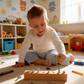 📢📢 50% ALE!!! ⏰ Montessori Puinen Ruuvitala Leikkilauta