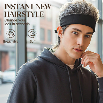 🔥Unisex-hiphop-tyylinen peruukkipäähin
