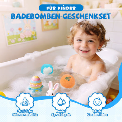 🛁VIIMEINEN PÄIVÄ -50% ALENNUS🏐Kylpypommeja lapsille, joissa sisällä yllätys🥚✨