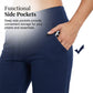 💎 -50% ALENNUS! 💎 Kiristysnyörillä varustetut crop-verryttelyhousut – Pehmeää polyesteriä, capripituus ja sivutaskut (6 väriä, koot S–3XL) 👖🌸