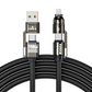 🔌-50% NYT! Tehokas 4-in-1-pikalatausjohto, 240W PD -moniliitäntälatausjohto, USB-A/USB-C–Type-C/Lightning, yleispikalatausjohto puhelimille ja kannettaville tietokoneille