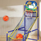 ⏰ -50% ALENNUS NYT! ⛹️ Nopea toimitus 🚚💨 Lasten sisäkori-pallopeli 4 pallolla 🏀