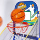 ⏰ -50% ALENNUS NYT! ⛹️ Nopea toimitus 🚚💨 Lasten sisäkori-pallopeli 4 pallolla 🏀