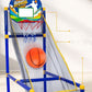 ⏰ -50% ALENNUS NYT! ⛹️ Nopea toimitus 🚚💨 Lasten sisäkori-pallopeli 4 pallolla 🏀