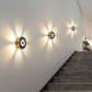 🔥 Rajoitetun ajan tarjous – Moderni LED-seinävalaisin geometrisella valotehosteella ✨