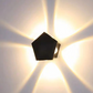 🔥 Rajoitetun ajan tarjous – Moderni LED-seinävalaisin geometrisella valotehosteella ✨