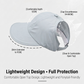 🧢 -50% ALENNUS NYT! 🌞 Naisten leveälierinen aurinkohattu – UV-suoja, nopeasti kuivuva kangas ja hengittävä mukavuus rannalle ja matkustamiseen 👒