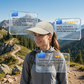 🧢 -50% ALENNUS NYT! 🌞 Naisten leveälierinen aurinkohattu – UV-suoja, nopeasti kuivuva kangas ja hengittävä mukavuus rannalle ja matkustamiseen 👒