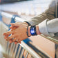 ⌚ NYT 50 % ALENNUS! 🤓 Cyberpunk-tyylinen binäärinen LED-kello – ”Only Geeks Get It” – Futuristinen, ainutlaatuinen ja huomiota herättävä sinisellä LED-näytöllä 💙