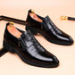 Miesten retro bisnes slip-on nilkkakengät