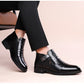 Miesten retro bisnes slip-on nilkkakengät