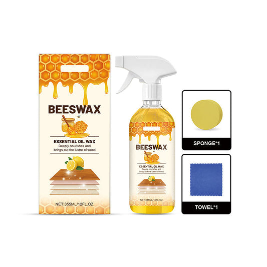 🪵 RAJOITETUN AJAN -50% ALENNUS! ✨ Monitoiminen puuvahasuihke – 355 ml, puhdistaa, ravitsee, kiillottaa 🌿