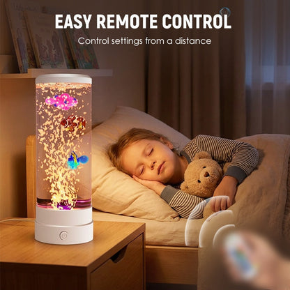 💐 -50% ALENNUS! LED-akvaariokuplalamppu – Jatkuvat kuplat zen- tunnelman luomiseen 🐟💧【Rajallinen varasto】
