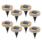 💎🌟 Solara™ aurinko-mosaiikkivalot – vedenpitävät LED-polkuvalot, syttyvät automaattisesti, ei johtoja