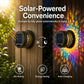 🌞 -50 % NYT! 🌀 Aurinkokäyttöinen mandalavalo – upea kuvion projisointi, 2-in-1 lattia- ja seinäsuunnittelu ja IP65 vedenpitävä automaattinen päälle/pois 🌿