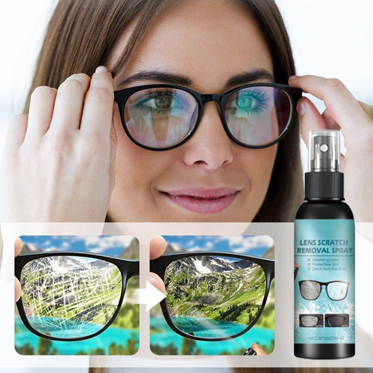 👓 -50 % NYT! ✨ Linssin naarmujen korjaussuihke – poista kevyet naarmut vaivattomasti ja palauta linssin kirkkaus. Sopii laseihin, kameran linsseihin ja auton valoihin. Helppo tee-se-itse -käyttö. 🔍