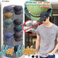 Riippuva hattuteline, jossa on useita taskuja
