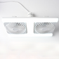 Moderni 2-in-1-LED-kattotuuletinvalaisin