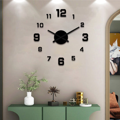 3D DIY -valaiseva akryylinen seinäkellosetti