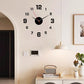 3D DIY -valaiseva akryylinen seinäkellosetti